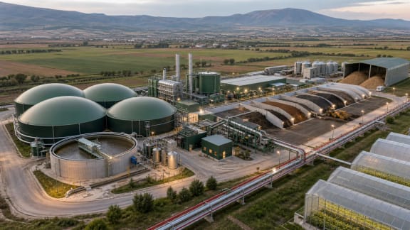 Manure-to-Energy and Organic Fertilizer Production Plant in an illustrative agricultural technology context in Türkiye
