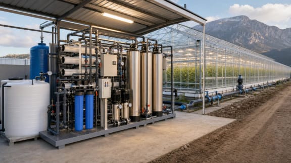 Agricultural Reverse Osmosis and Water Desalination System in an illustrative agricultural technology context in Türkiye