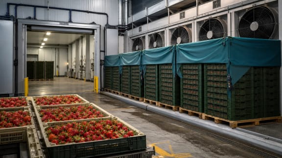 Forced-Air Pre-Cooling and Cold Storage System in an illustrative agricultural technology context in Türkiye