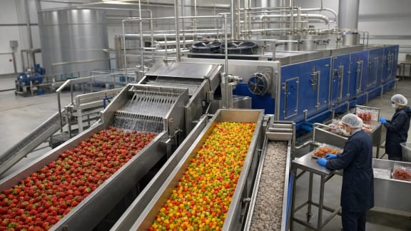 IQF Freezing System for Fruit, Vegetables and Seafood in an illustrative agricultural technology context in Türkiye