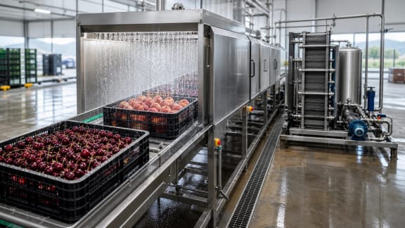 Fruit and Vegetable Hydrocooling System in an illustrative agricultural technology context in Türkiye