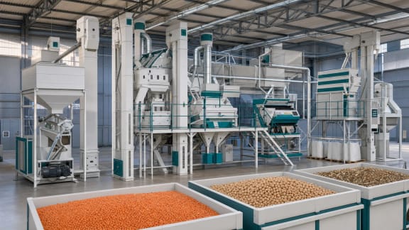 Pulses Cleaning and Processing Plant in an illustrative agricultural technology context in Türkiye