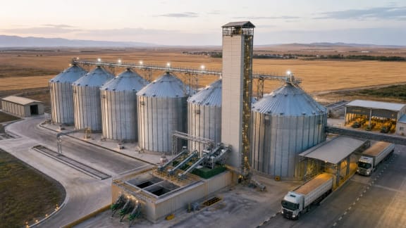 Grain Silo Storage and Handling System in an illustrative agricultural technology context in Türkiye