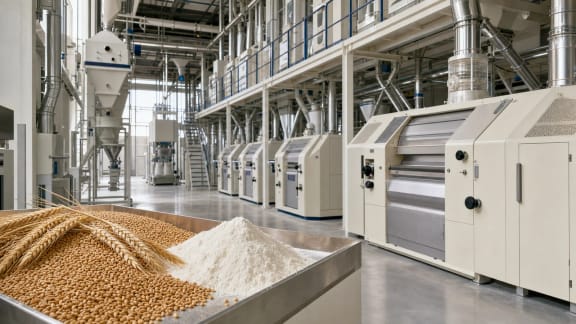 Turnkey Wheat Flour Milling Plant in an illustrative agricultural technology context in Türkiye