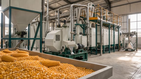 Turnkey Maize and Corn Milling Plant in an illustrative agricultural technology context in Türkiye