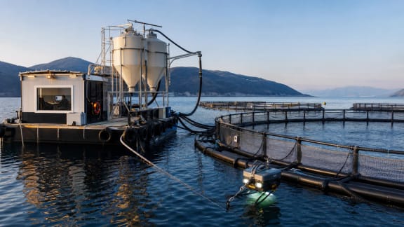 Automated Fish Feeding and Biomass-Monitoring System in an illustrative agricultural technology context in Türkiye