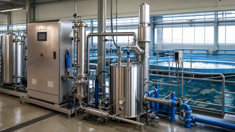 Aquaculture Ozone and Water-Disinfection System in an illustrative agricultural technology context in Türkiye