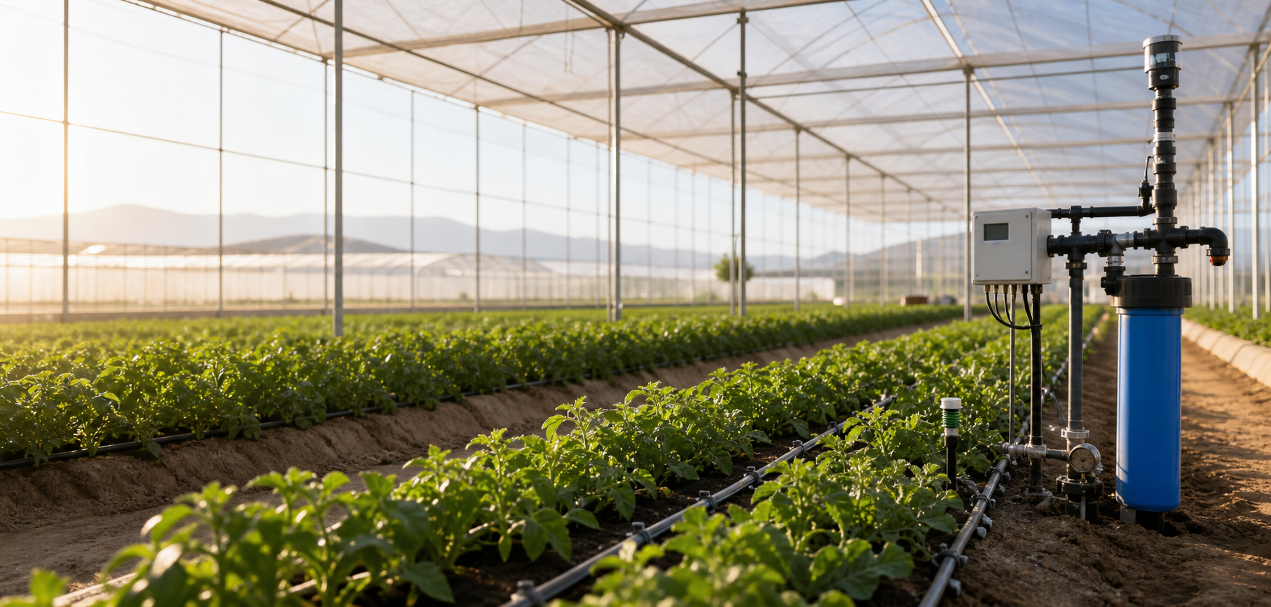 AgriTech.tr greenhouse irrigation sourcing visual